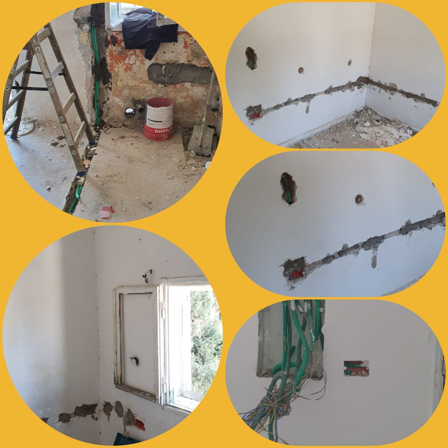 הזזת נק' חשמל