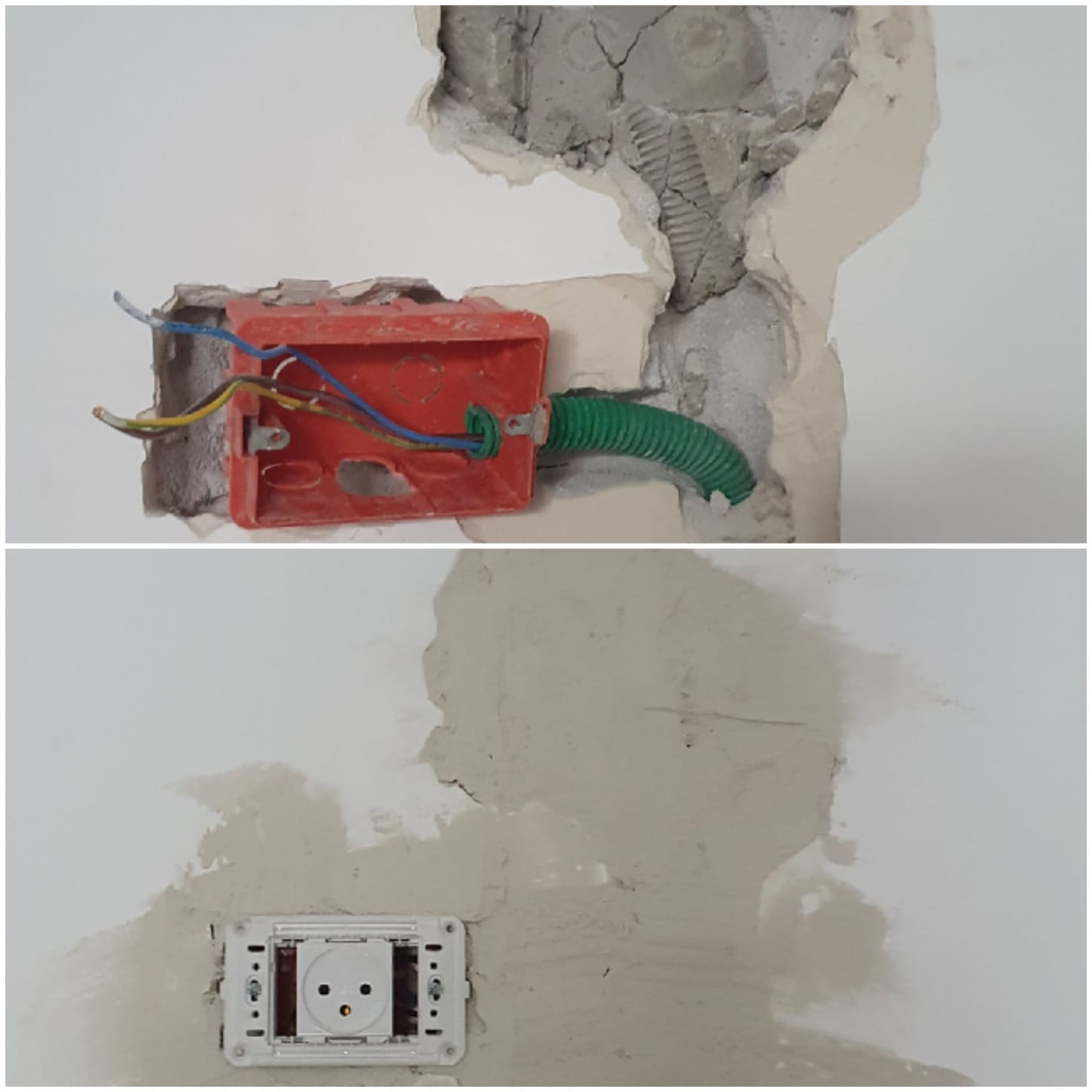 הזזת נק' חשמל