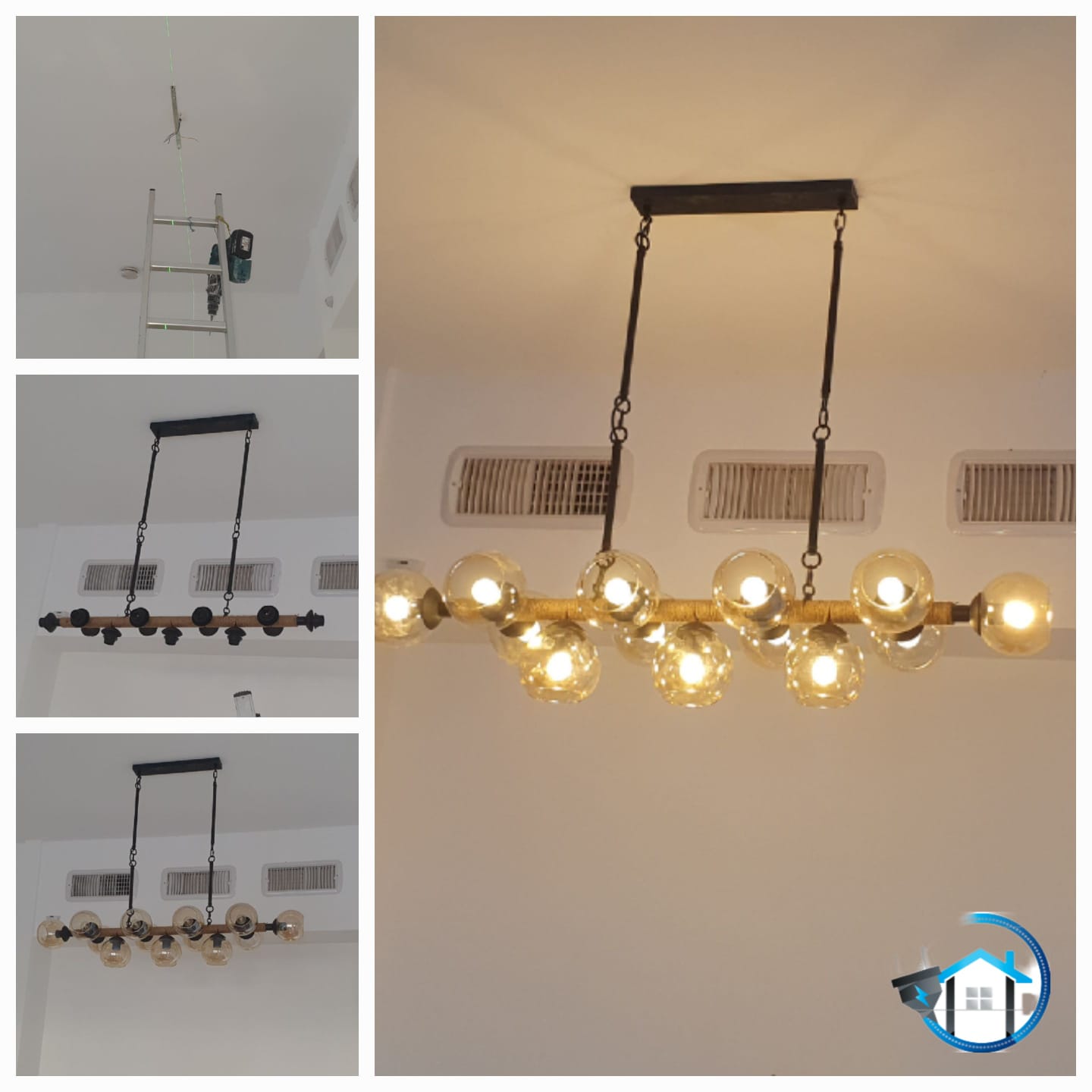 תליית גוף תאורה מיוחד