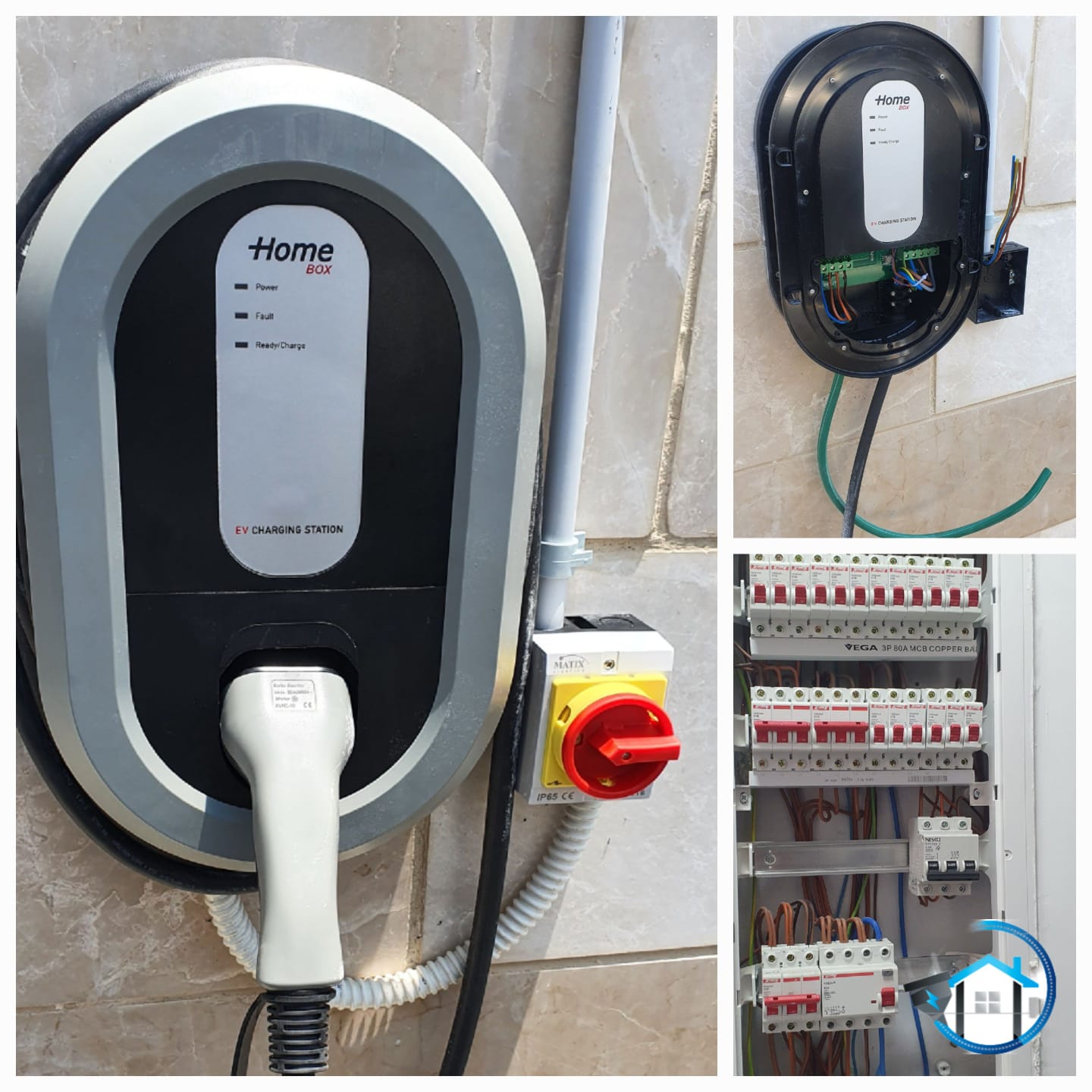 התקנת עמדת טעינה לרכב חשמלי